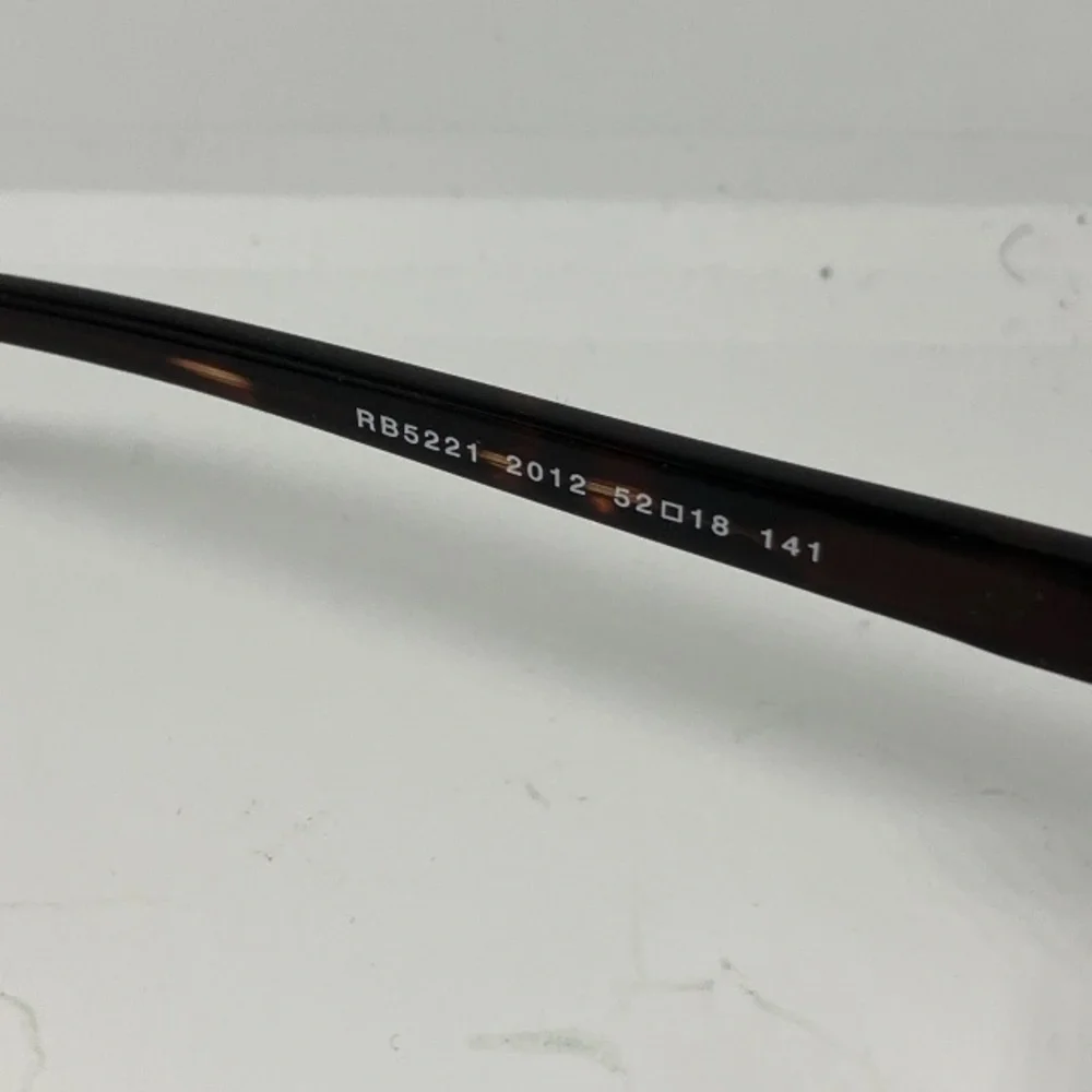 New Ray Ban RB 5221 2012 Havana Brown Authentic Frames Eyeglasses RB5221 52-18